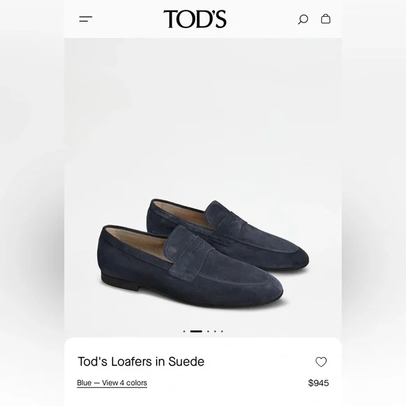 Tods Loafers Suede